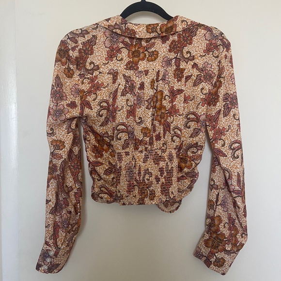 🌸 Free People I Got You Printed Long Sleeve Top - Picture 6 of 6